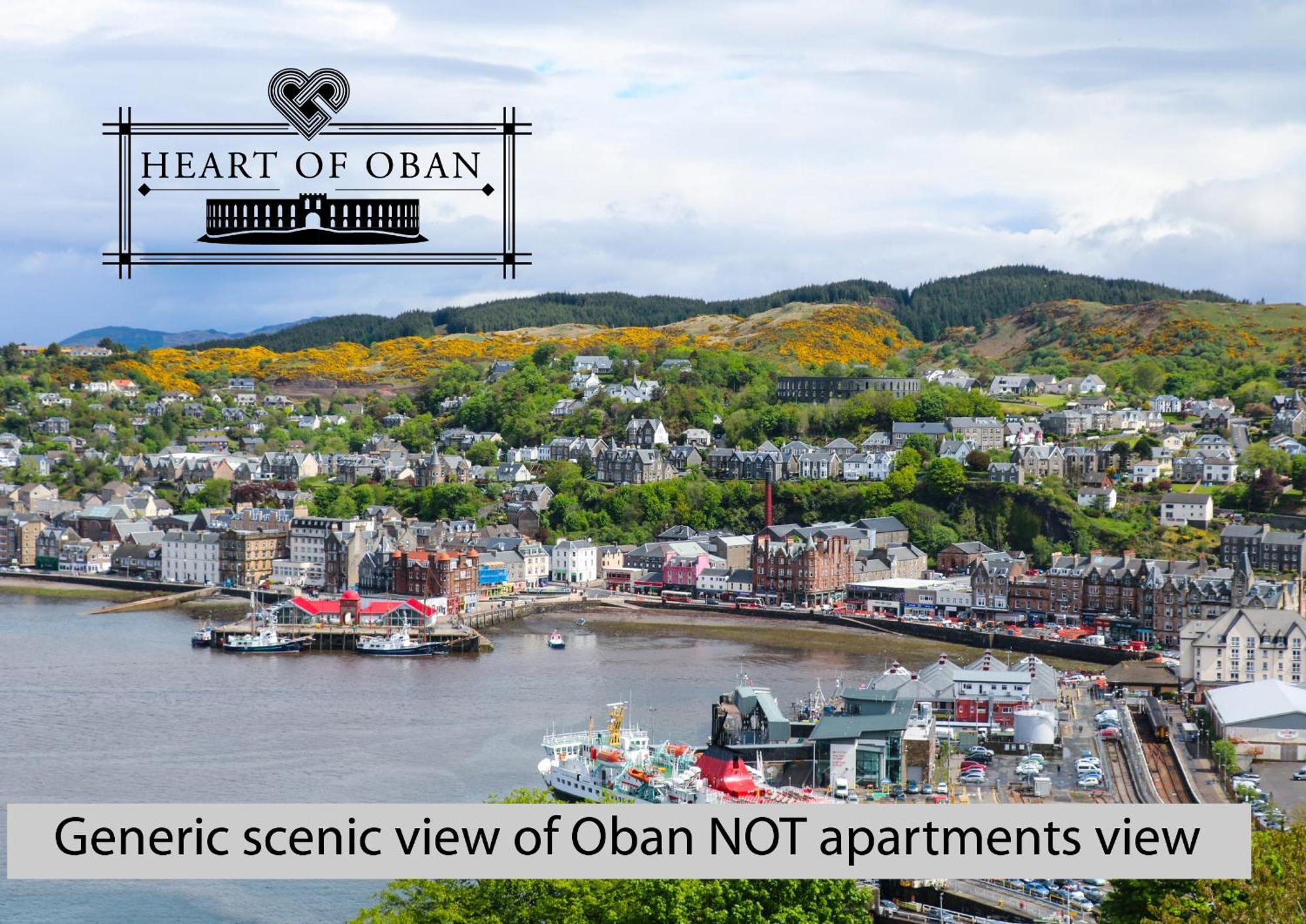 Heart Of Oban Lägenhet Exteriör bild