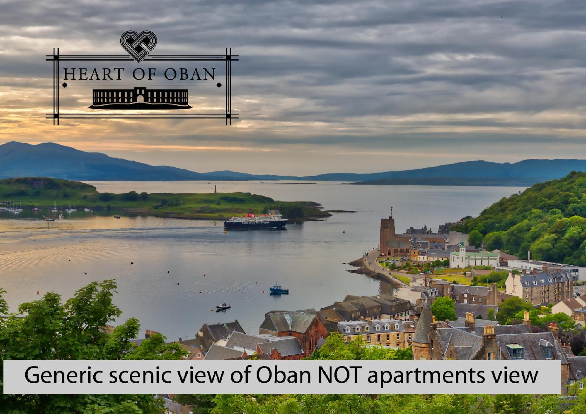 Heart Of Oban Lägenhet Exteriör bild